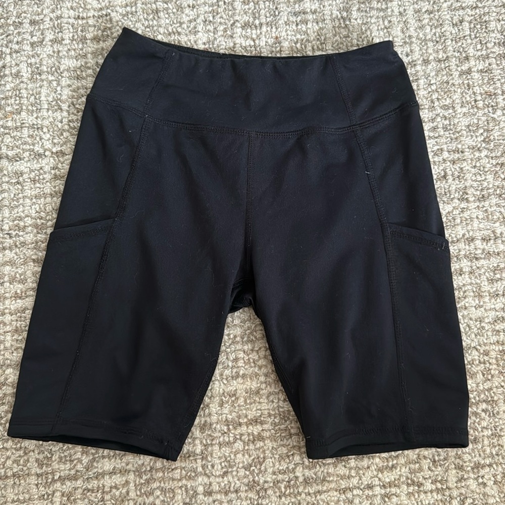 Zella kids biking shorts 8-10 M